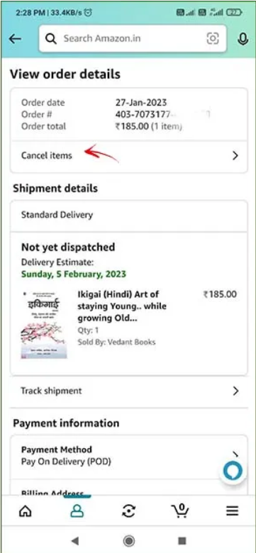 Amazon Order Cancel Kaise Kare