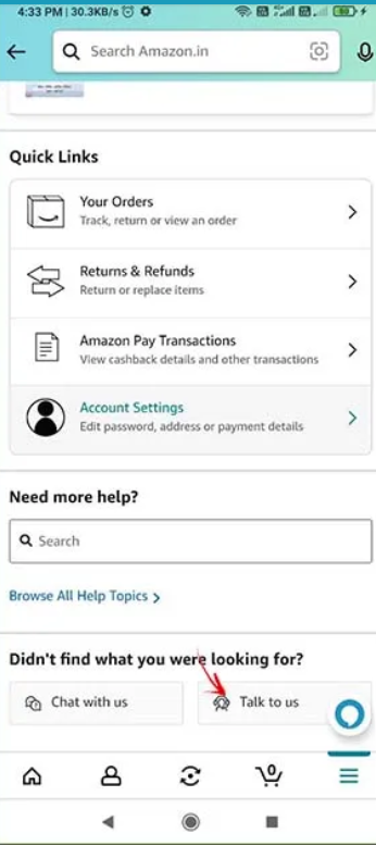 Amazon order cancel customer care number