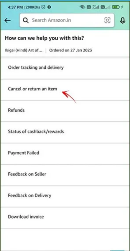 Amazon order cancel customer care number