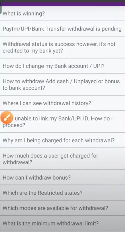 Winzo Se Paise Withdrawal kyu nahi ho rha hai 7